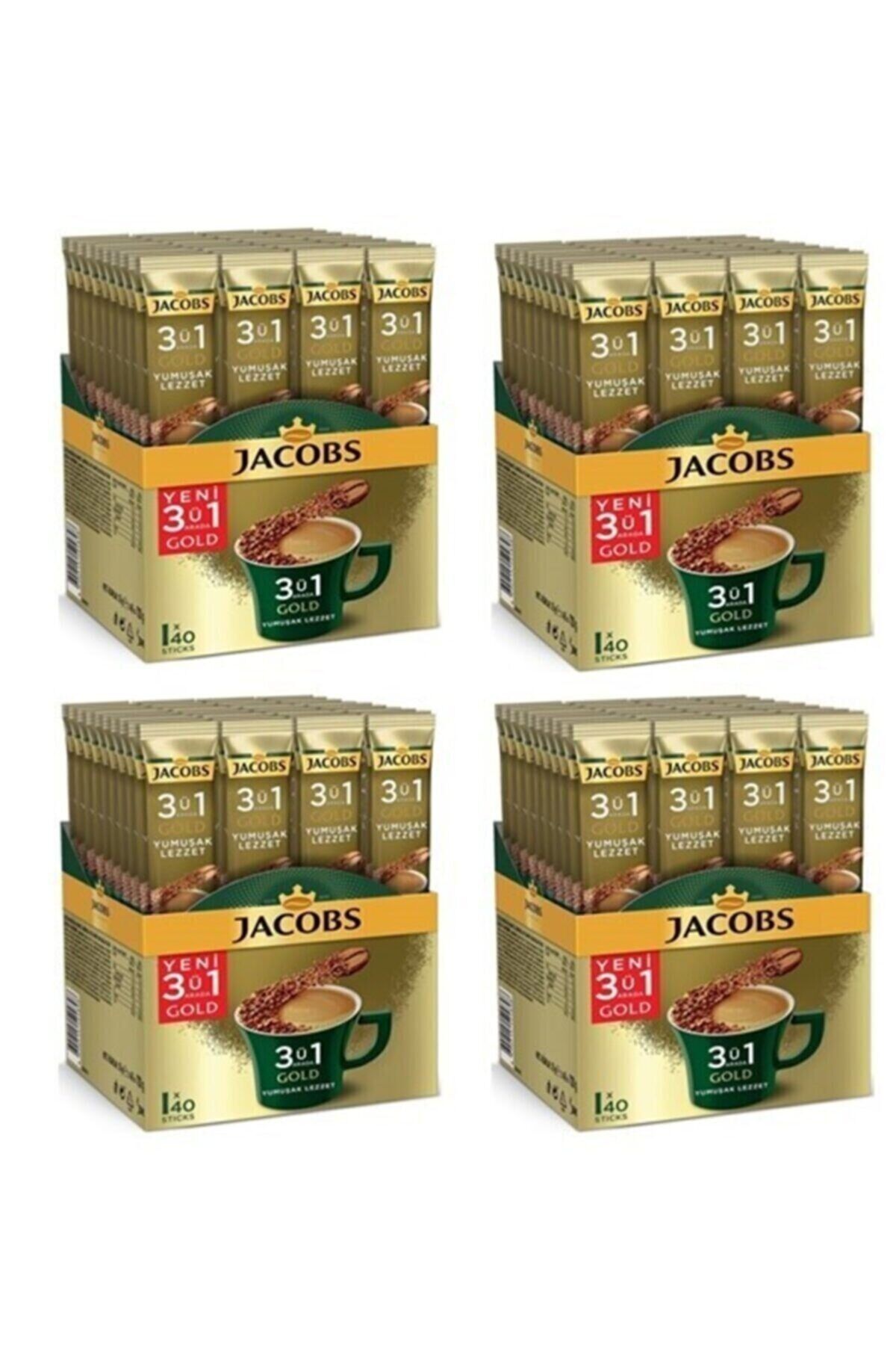 3ü1 Arada Gold Yumuşak Lezzet 40lı X 18 Gr X 4 Kutu