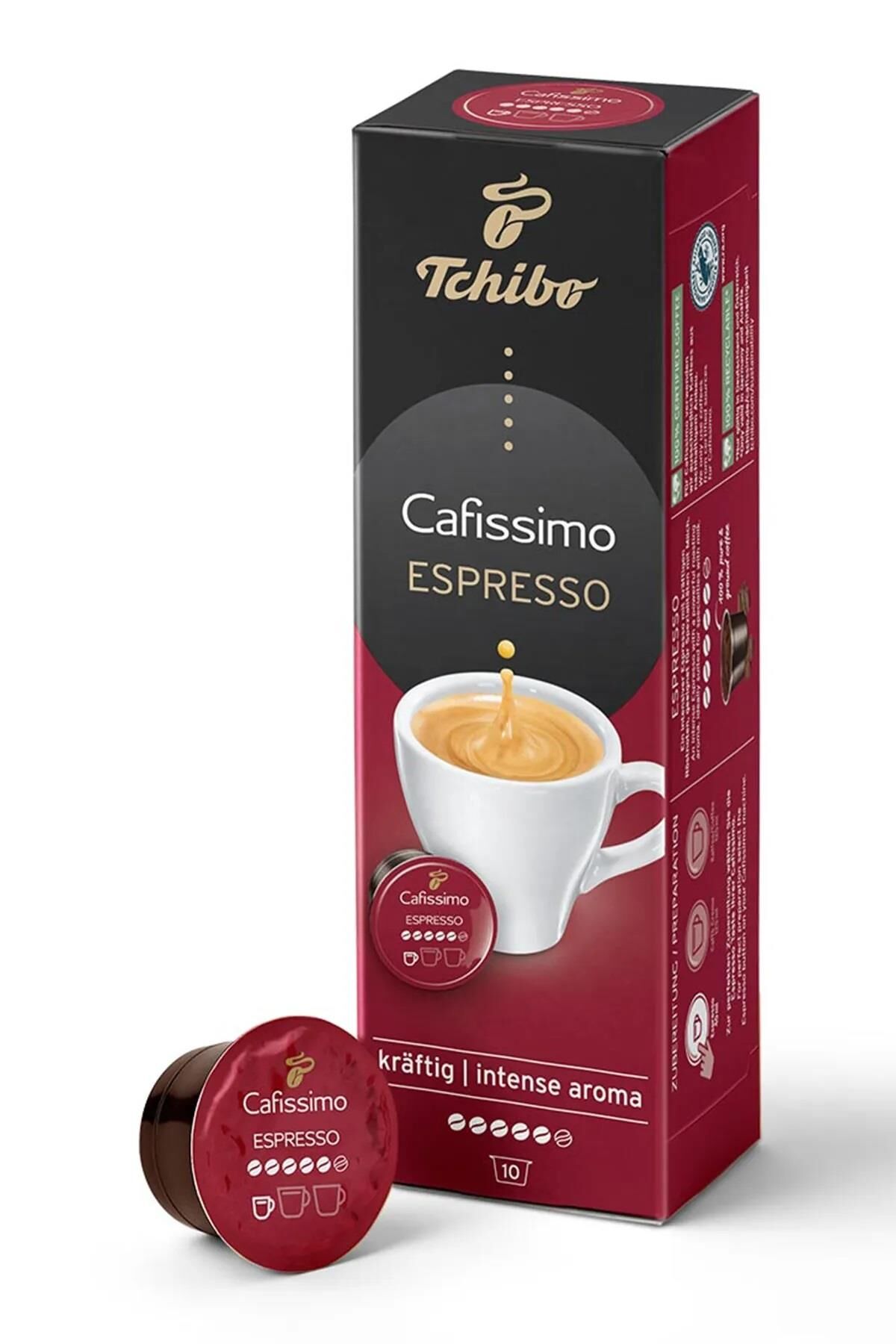 Tchibo Cafissimo Espresso Kraftig Intense Aroma Kapsül Kahve