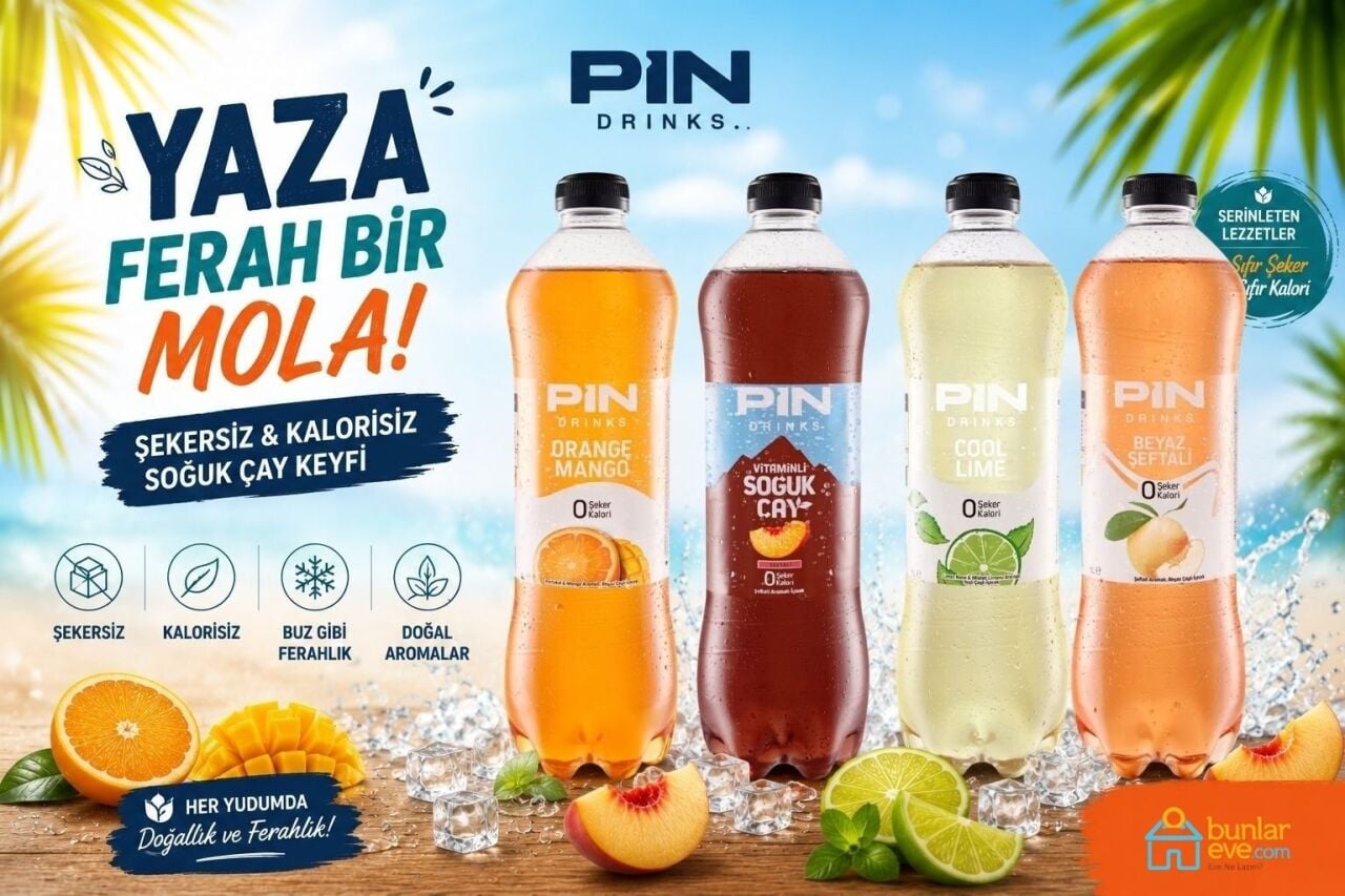 Yaz Sıcaklarında Ferahlığın Yeni Adresi: Şekersiz ve Kalorisiz Soğuk Çaylar