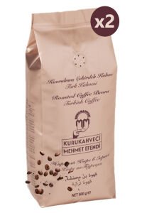 Kavrulmuş Çekirdek Kahve 500 Gr X 2 Adet [Türk Kahvesi - Öğütülmemiş]