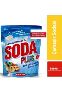 Soda Plus Etklili Çamaşır Sodası 500 gr x 2 Adet