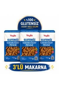 Yayla Karabuğday Penne 400 gr x 3 Adet
