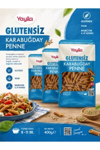 Yayla Karabuğday Penne 400 gr x 3 Adet