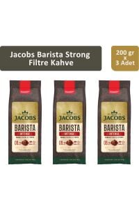 Jacobs Barista Strong Filtre Kahve 200 gr x 3 Adet