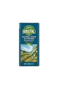 Kristal Anadolu Mirası Natürel Sızma Zeytinyağı 5 L Teneke