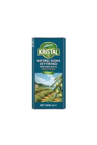 Kristal Anadolu Mirası Natürel Sızma Zeytinyağı 5 L Teneke