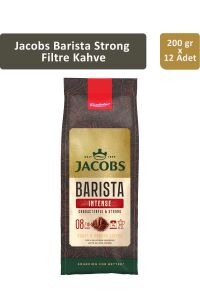 Jacobs Barista Strong Filtre Kahve 200 gr x 12 Adet