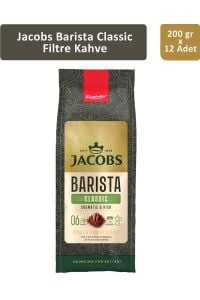 Jacobs Barista Classic Filtre Kahve 200 gr x 12 Adet