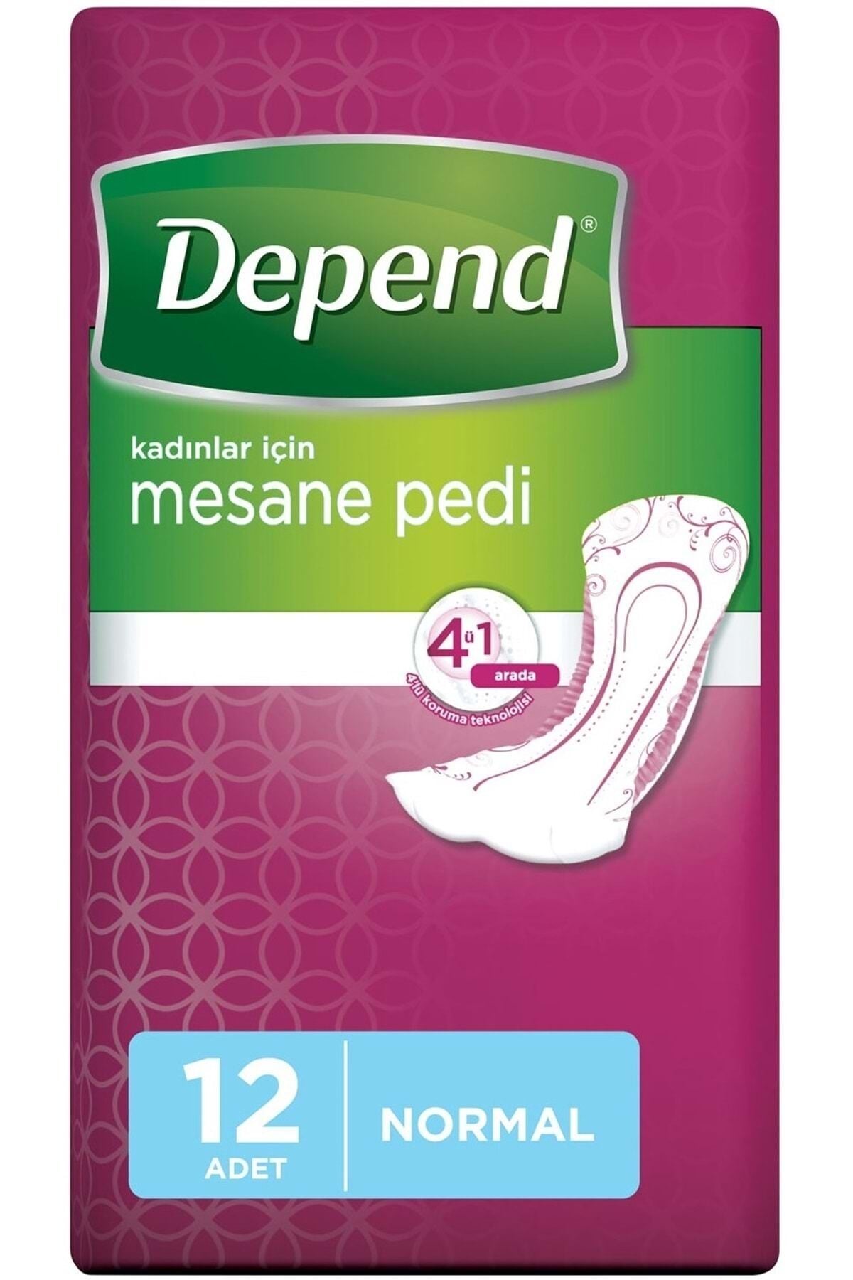 Mesane Pedi Kadın Normal (İç Adet 12 Li) Tekli Pk