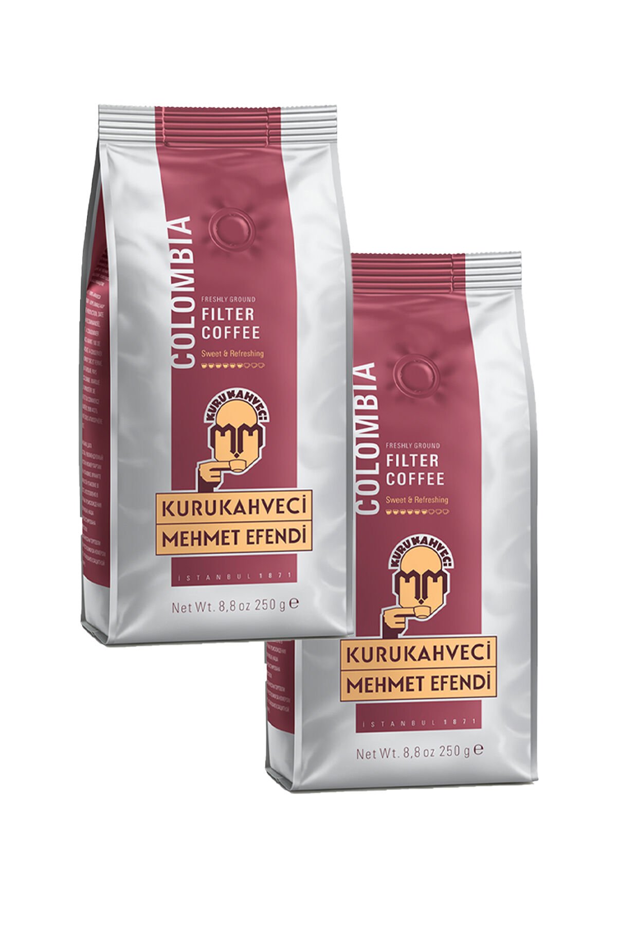 COLOMBIAN FİLTRE KAHVE 250 GR 2 ADET