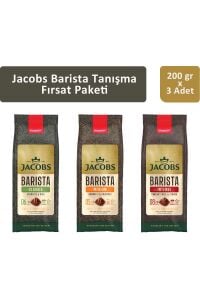 Jacobs Barista Filtre Kahve Tanışma Paketi 200 gr x 3 Adet