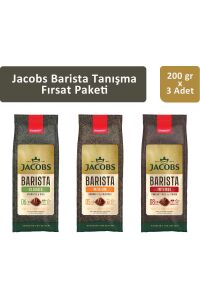 Jacobs Barista Filtre Kahve Tanışma Paketi 200 gr x 3 Adet