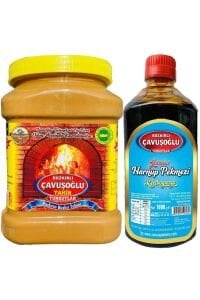 Odun Ateşinde Kepeksiz Bozkır Tahini 930g + Harnup Keçiboynuzu (harnup) 1000g