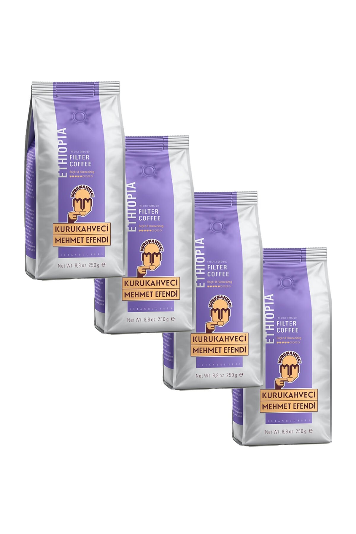Kurukahveci Ethiopian Filtre Kahve 4 x 250 G