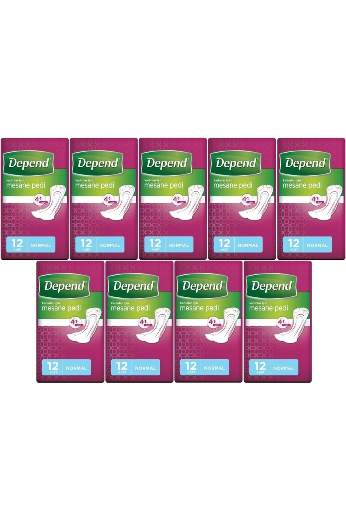 Mesane Pedi Normal Rahatlık ve Koruma 96 Adet (12PK*8)