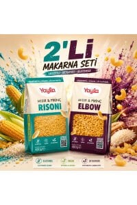 Yayla Mısır Pirinç Risoni + Mısır Pirinç Elbow 400 gr