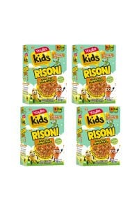 Yayla Kids Sebzeli 3 Renkli Risoni Bakliyat Makarnası 300 g x4