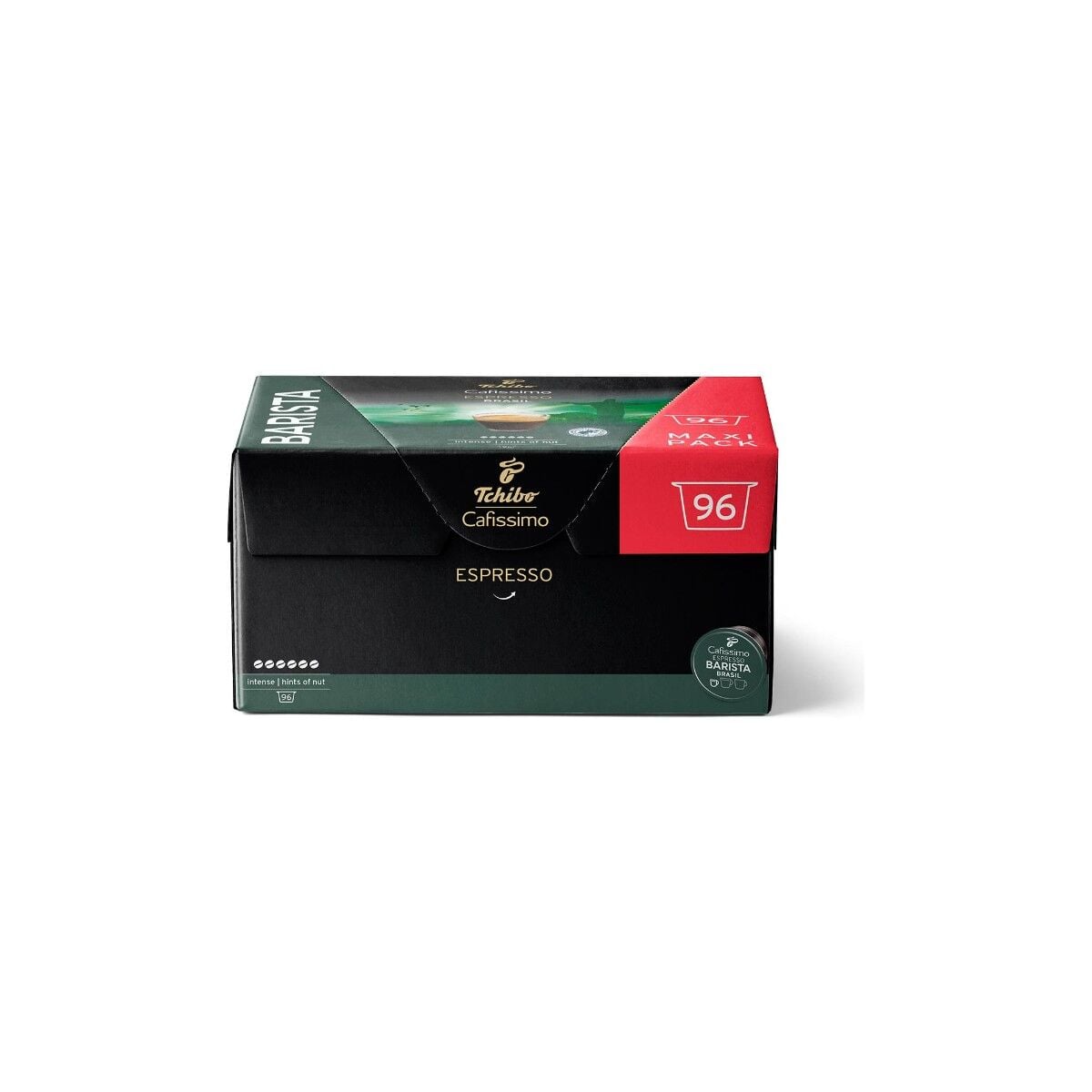 Tchibo Cafissimo Espresso Brasil Kahve 96 Kapsül Yoğun Aroma ile Uyumlu Kahve Deneyimi