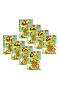 Yayla Kids Sebzeli 3 Renkli Risoni Bakliyat Makarnası 300 g x8