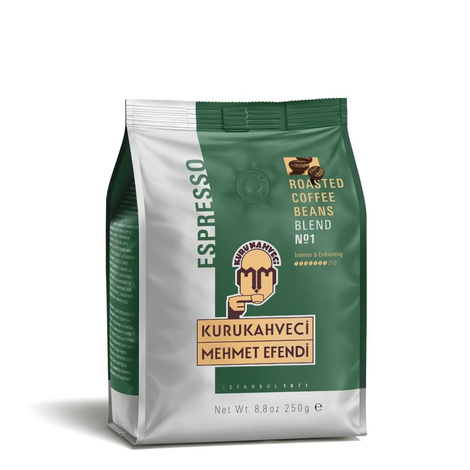 Mehmet Efendi Çekirdek Kahve Tanışma Paketi ( Colombian-Espresso-Ethiopian ) 250 GR x 3 Adet