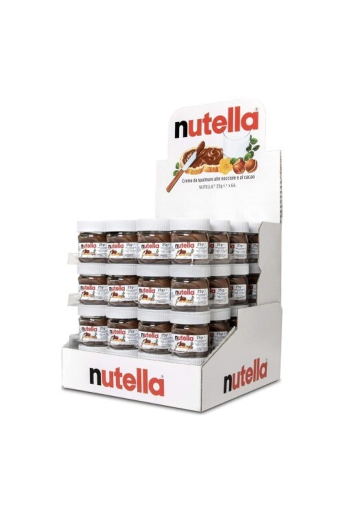 Nutella Kakaolu Fındık Kreması 25 gr x 6 Adet