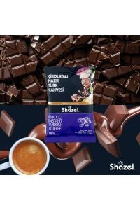 Shazel Çikolatalı Hazır Türk Kahvesi 100 gr x 16 Adet