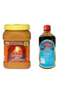 Odun Ateşinde Kepekli Bozkır Tahini 930g + Harnup Keçiboynuzu (harnup) 1000g