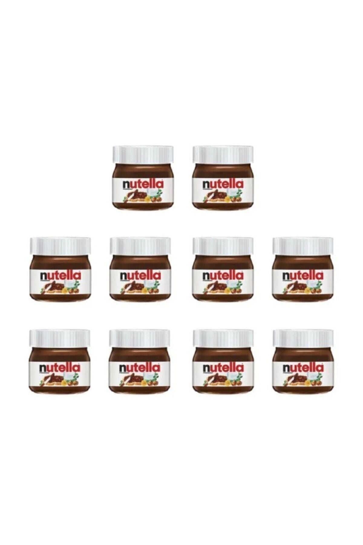 Nutella Kakaolu Fındık Kreması 25 gr x 10 Adet