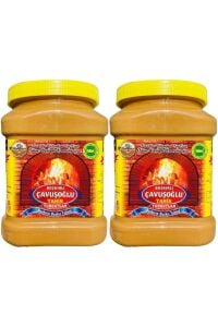 Odun Ateşinde Bozkır Tahini Kepeksiz Karafırın Tahini 930g 2'li Paket