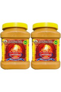 Odun Ateşinde Bozkır Tahini Kepeksiz Karafırın Tahini 930g 2'li Paket