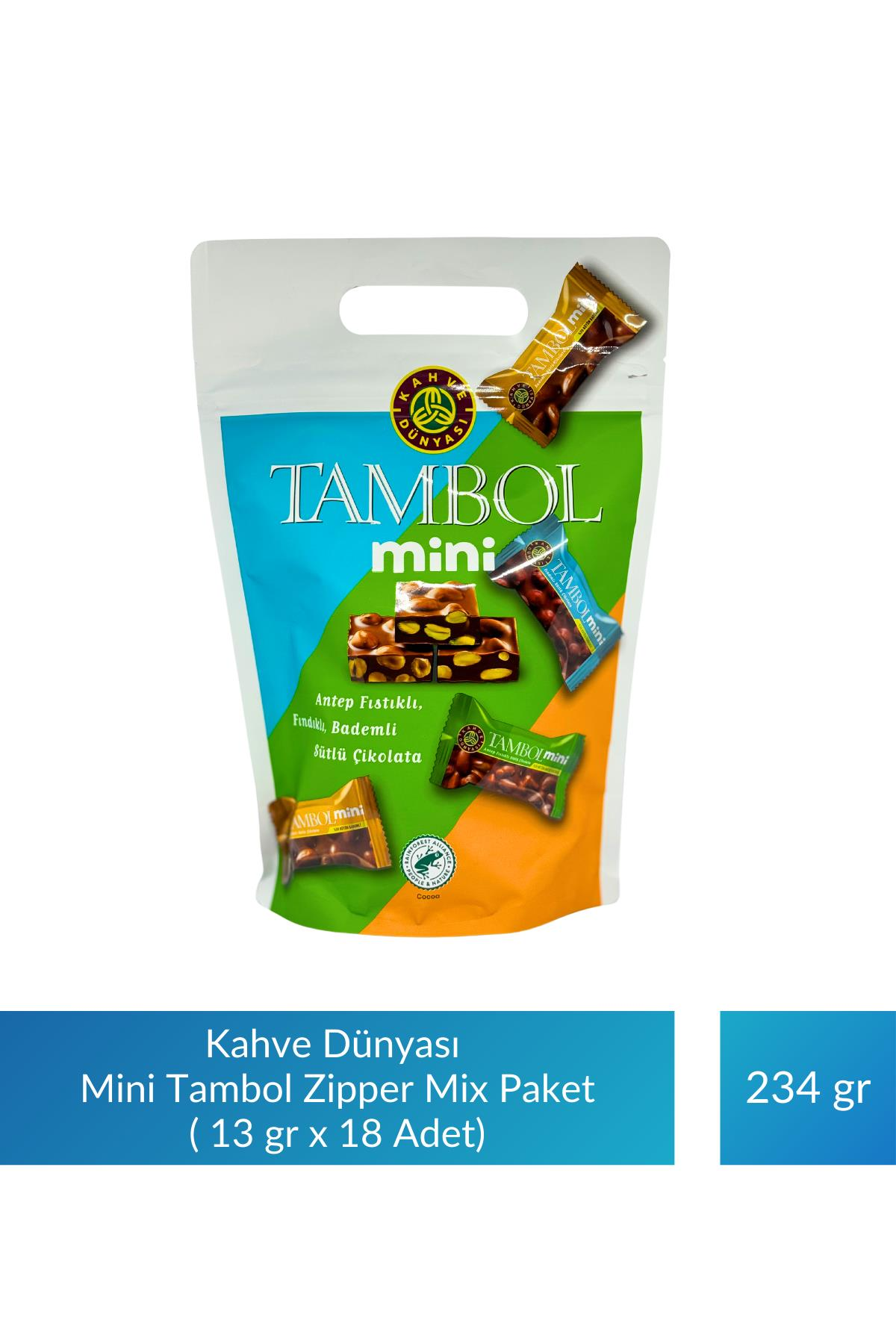 Kahve Dünyası Mini Tambol Zipper Mix Paket 13 gr x 18 Adet