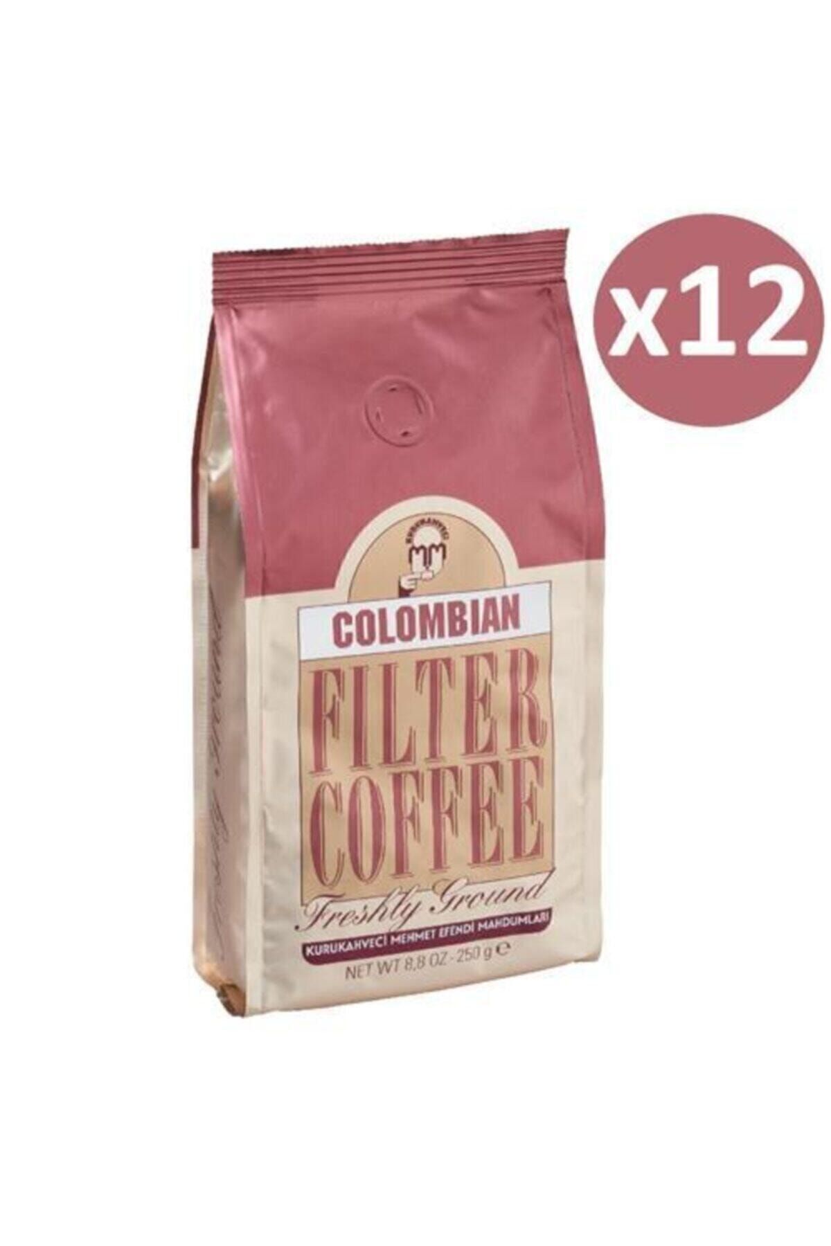 COLOMBIAN FİLTRE KAHVE 250 GR 12 ADET