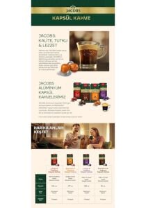 Jacobs Espresso 7 Classico Nespresso Uyumlu Alüminyum Kapsül Kahve 10 x 10'lu