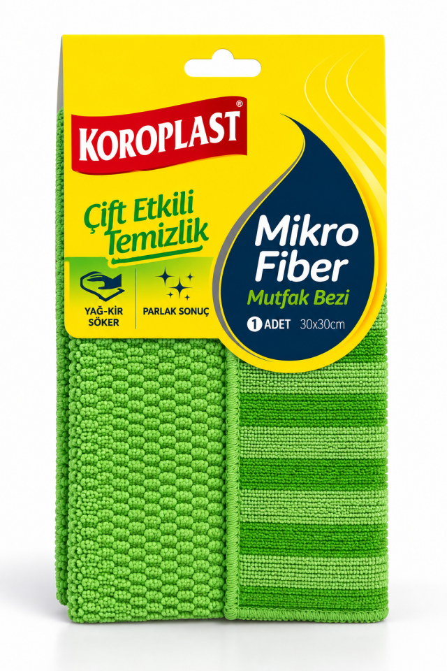Krp.Mikrofiber Yağ-Kir Çözer Mutfak Bezi