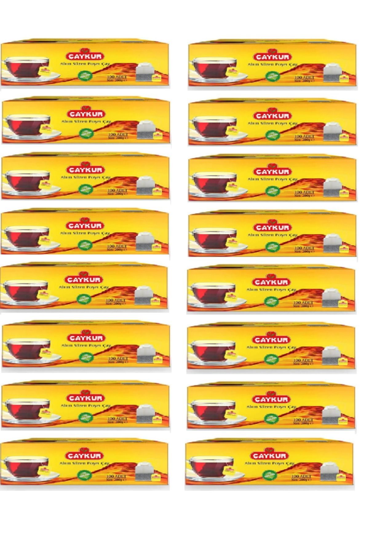 Altın Süzen Bardak Poşet Çay 200 Gr X 16 adet
