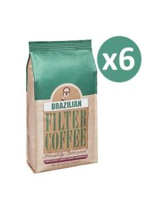 Mehmet Efendi Brazilian Filtre Kahve 250 Gr X 6 Adet