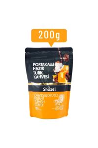 Shazel Portakallı Hazır Türk Kahvesi 100 gr x 2 Adet