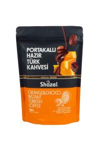 Shazel Portakallı Hazır Türk Kahvesi 100 gr x 2 Adet