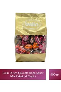 Balin Düşes Çikolata Kaplı Mix Şeker ( 4 Çeşit ) 400 gr x 2 Adet