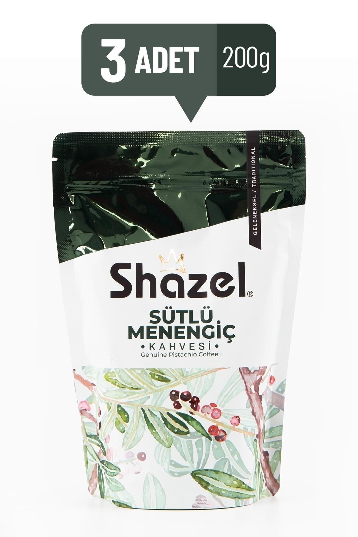 Shazel Sütlü Menengiç Kahvesi 200 gr x 3 Adet