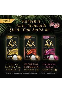 L'OR Espresso Origin Colombia 3'lü Fırsat Paketi 30 Kapsül