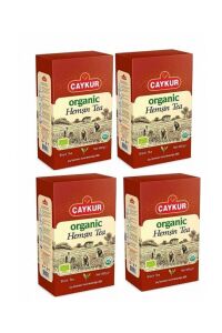 Organik Hemşin Çayı Karton Kutu 400 gr Karton Kutu 4'lü Paket
