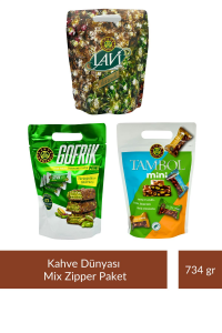 Kahve Dünyası Mini Tambol Zipper Mix Paket 13 gr x 18 Adet