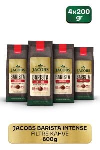 Jacobs Barista Strong Filtre Kahve 200 gr x 4 Adet