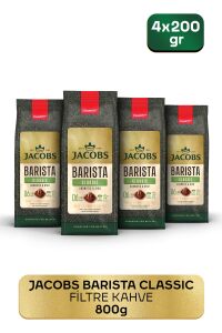 Jacobs Barista Classic Filtre Kahve 200 gr x 4 Adet