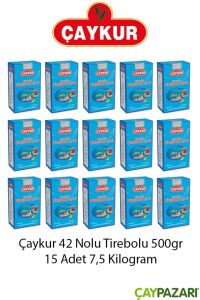 42 NOLU TİREBOLU 500 GR. 15 ADET (7,5 KİLOGRAM)