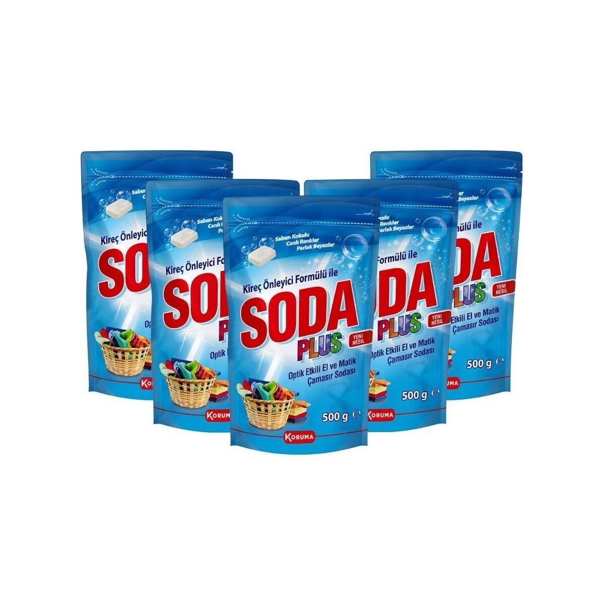 Hypo Çamaşır Sodası 5'li - Paket