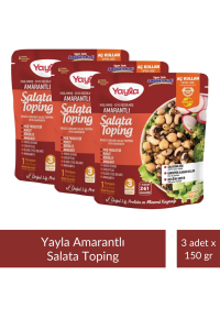 Yayla Amarantlı Salata 150 gr x 3 Adet