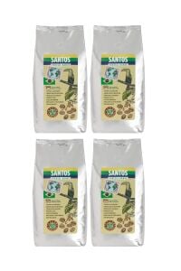 Kahve Dünyası Yöresel Santos Çekirdek Filtre Kahve 4x1000gr