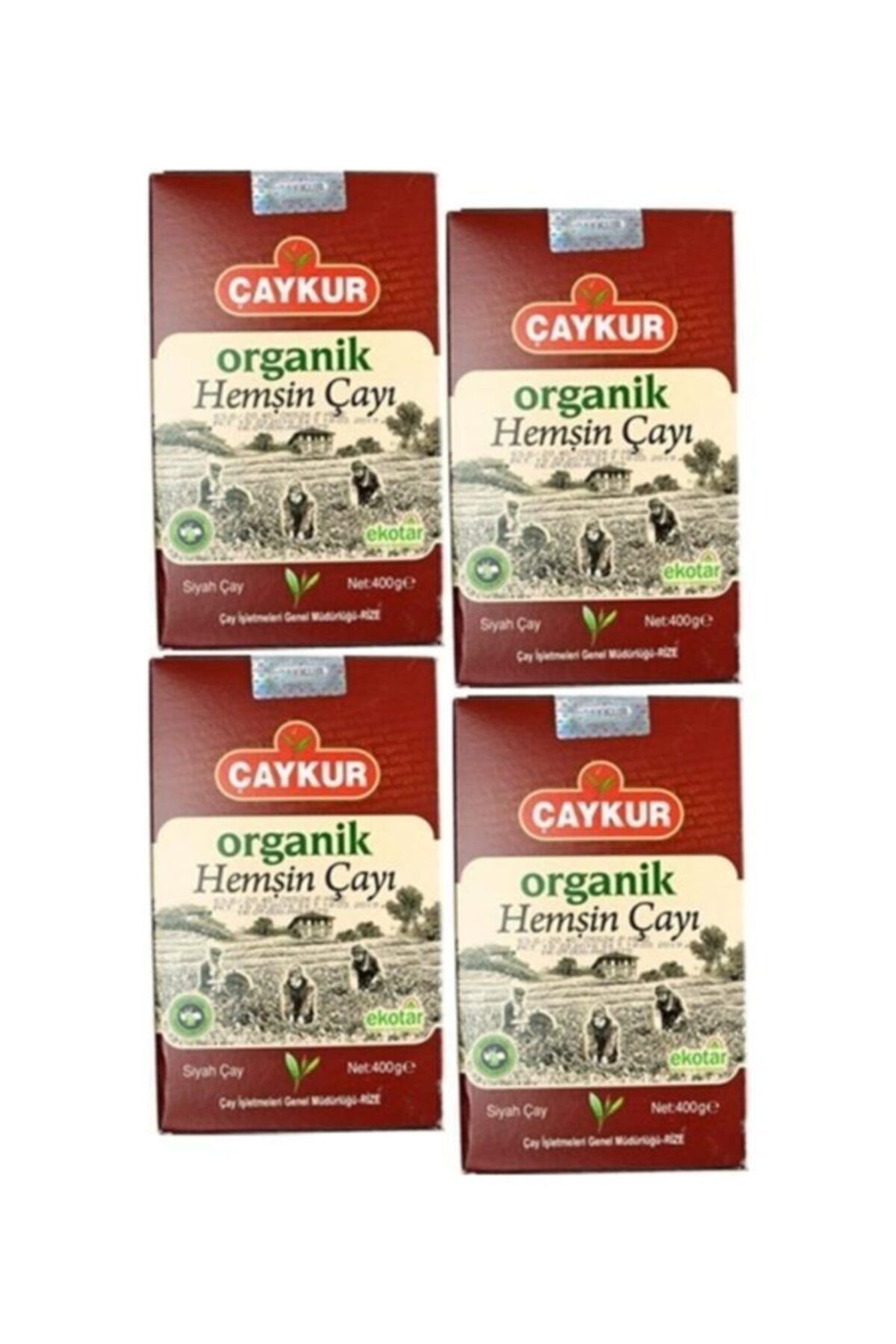 Organik Çay Hemşin 4 X 400 gr